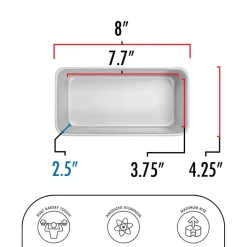 Fat Daddio's® ProSeries Bakeware Anodized Aluminum Bread Pans, 2ct.