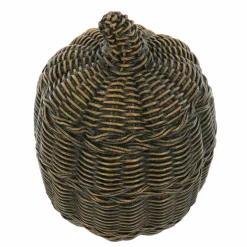 Faux Rattan Pumpkin Tabletop Décor by Ashland®