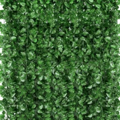 360 Feet 48 Pack Fake Greenery Hanging Garland, Ivy Leaf Plants, Vine Leaves, Fake Flowers Foliage for Bedroom Garden Wall Decor