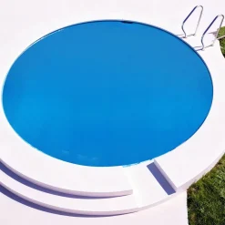 8 Feet Round Solar Pool Cover 12 Mil for In-Ground Above-Ground Swimming Pools