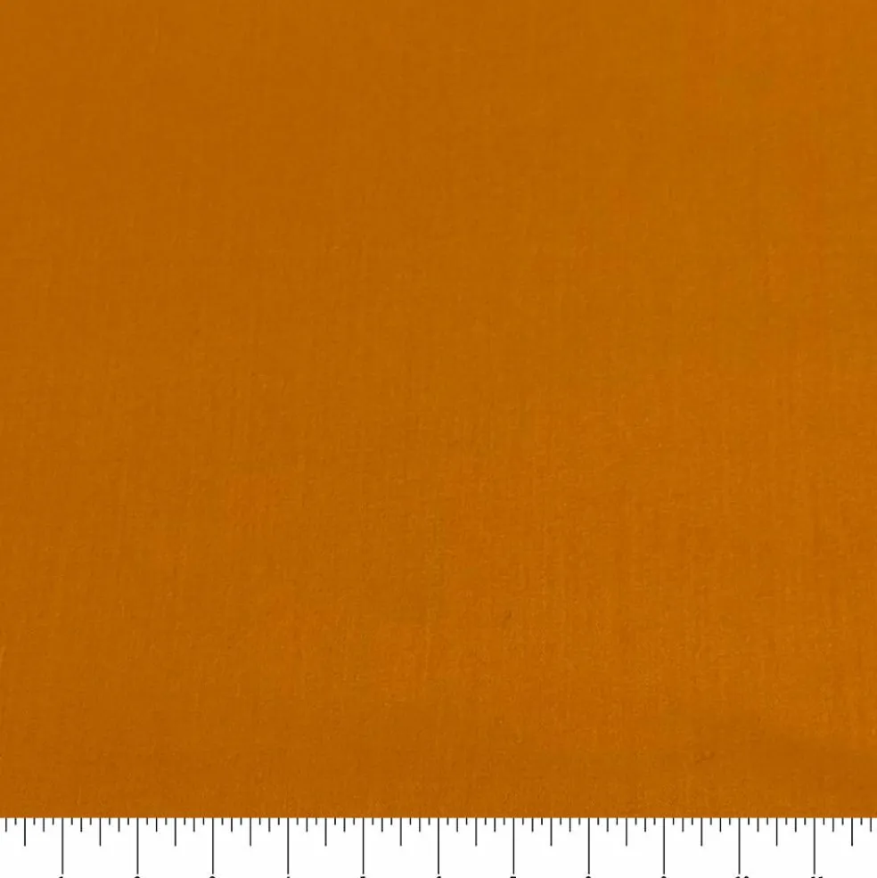 Feldman Solid Light Orange Quilting Broadcloth Fabric