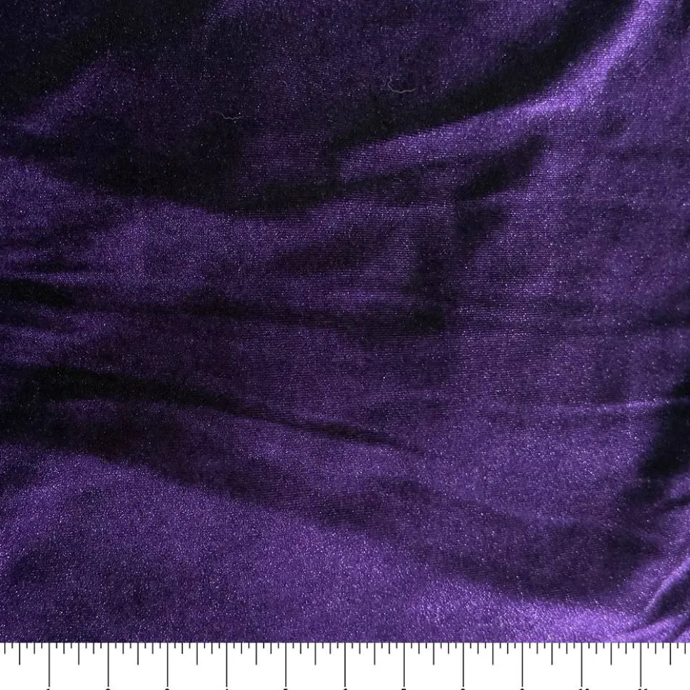 Feldman Solid Stretch Velvet Fabric