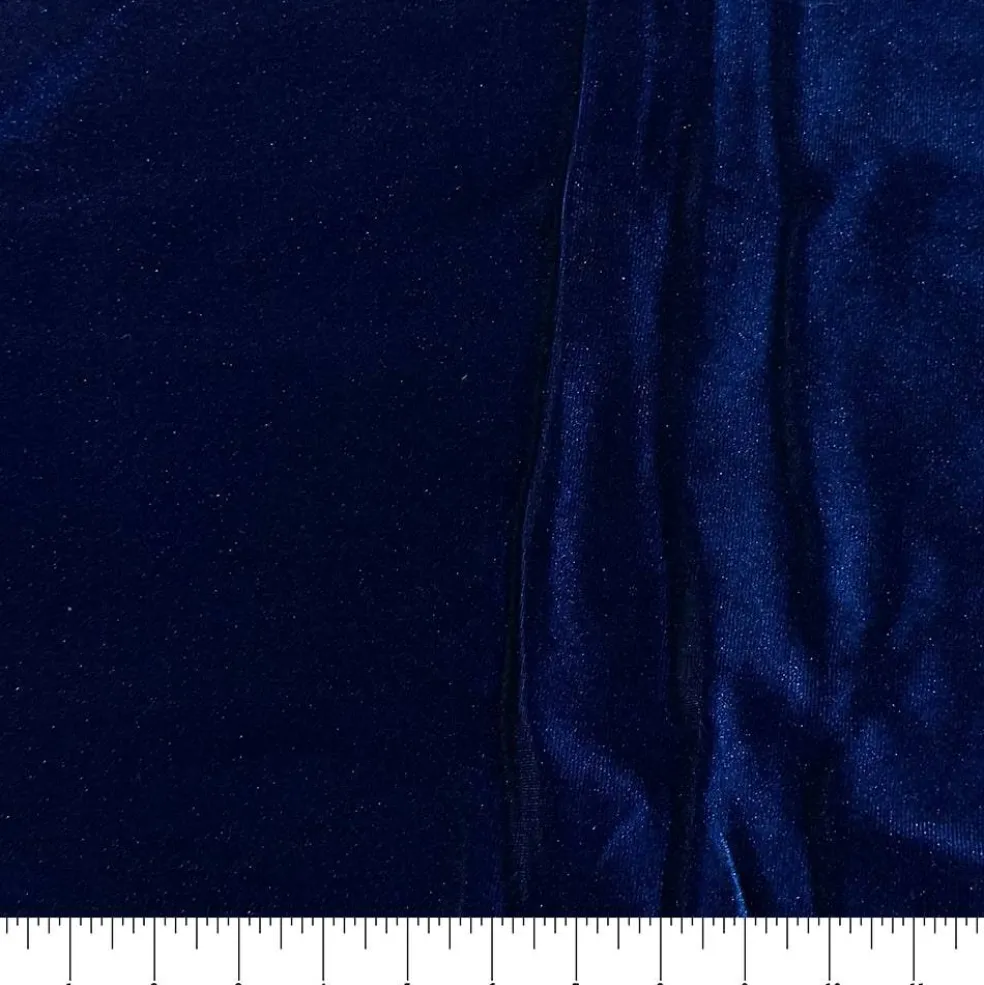 Feldman Solid Stretch Velvet Fabric