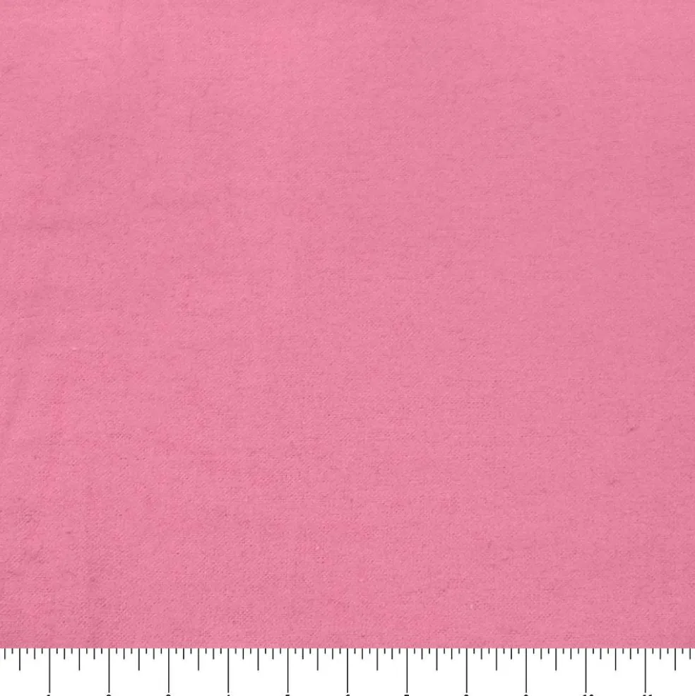 Feldman Solid Yarn-Dyed Cotton Flannel Fabric