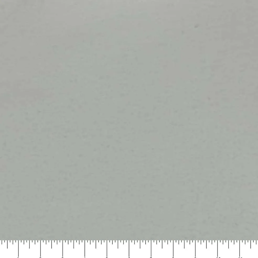 Feldman White Cotton Flannel Fabric