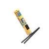Fellowes  Plastic Comb Bindings  3/8   55-Sheet Capacity  Black  25 per Pack