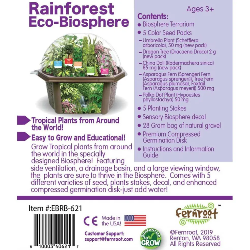 Fernroot Rainforest Biosphere Set