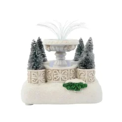 FG Square Light Up Fountain LED-Lit Water Feature Village