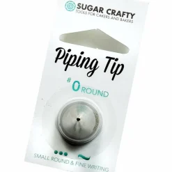 Fine Writing Piping Tip, Dots & Detail #0 - Sugar Crafty Decorating Tube