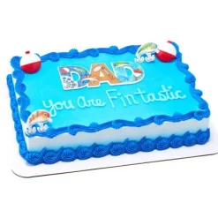 Fishing Lure and Bobbers Cupcake Cake Decorating Rings 144 Pieces