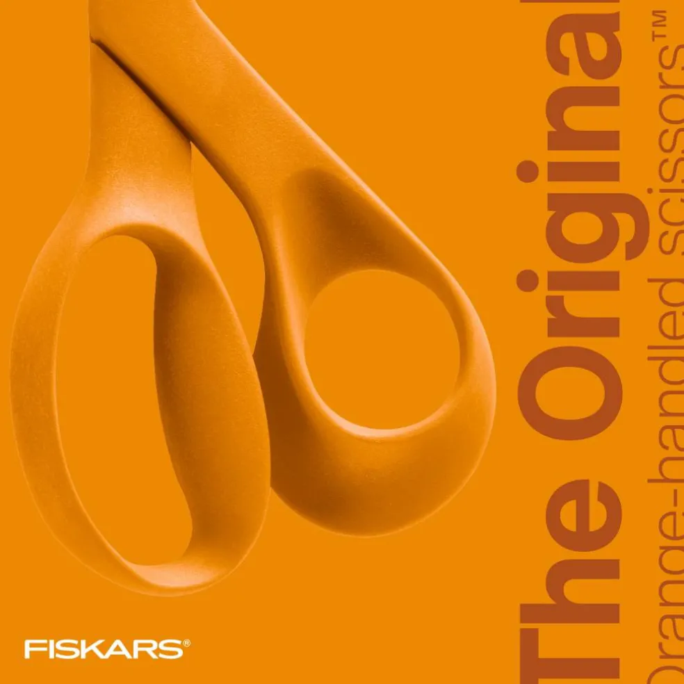 Fiskars® Premier Original Orange-Handled Scissors