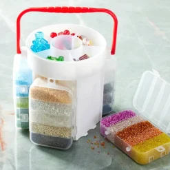 Five-Sided Portable Bead Caddy Kit by Bead Landing™