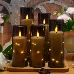Flameless LED Candles with Timer