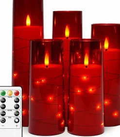 Flameless LED Candles with Timer