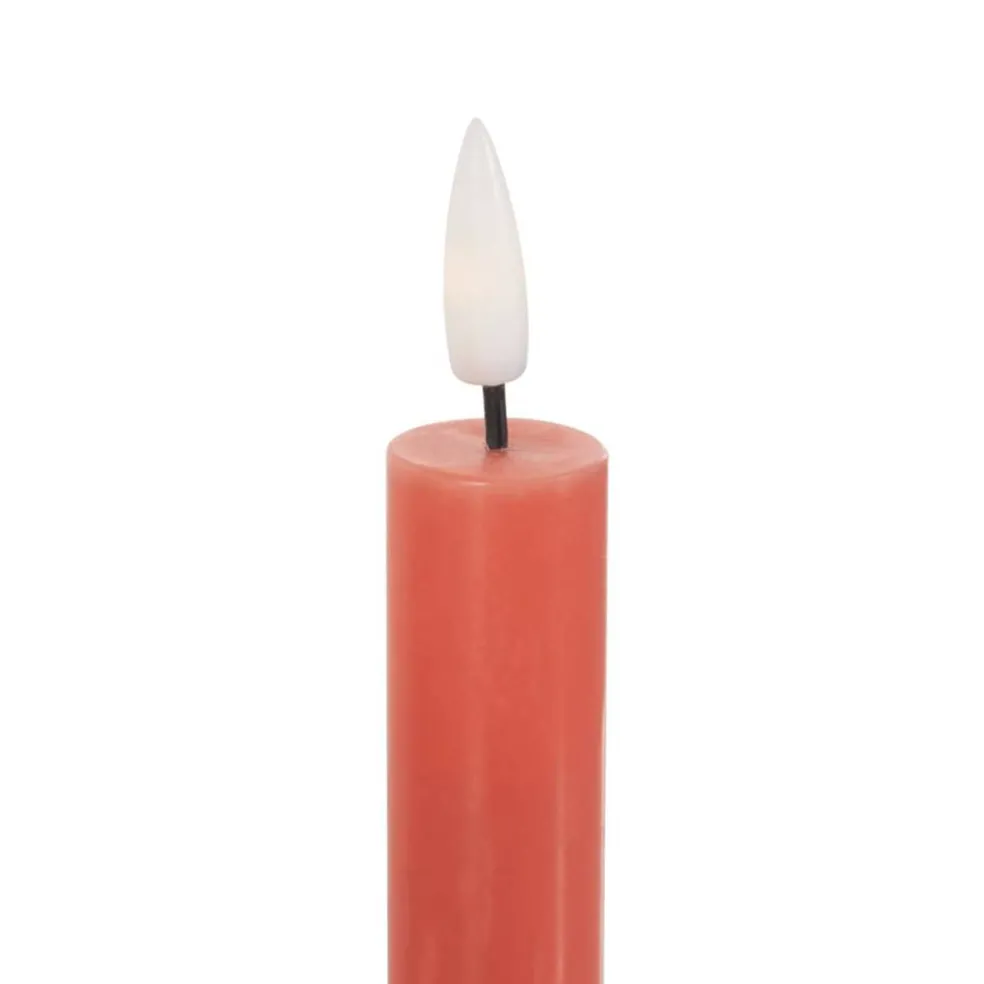 8" Flameless Wax Candles with Remote Control, 6ct.