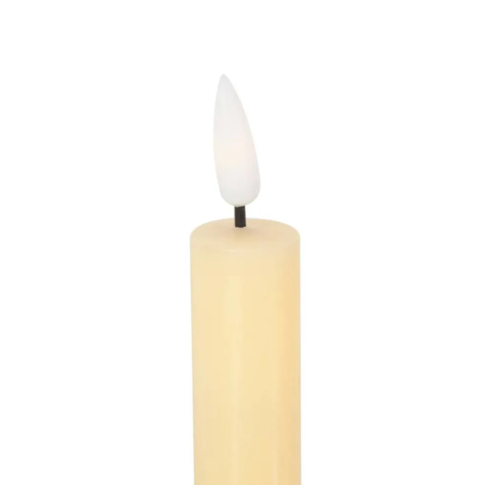 8" Flameless Wax Candles with Remote Control, 6ct.