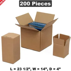 Flat Shipping Boxes 23 1/2'' x 14