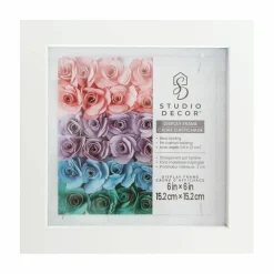 Flat White Display Frame by Studio Décor®