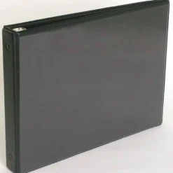 Flip Chart Easel Presentation Binder - Portrait/Vertical - Black