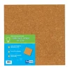 Flipside Cork Tiles, 12 x 12 Inches, Natural, Pack of 4