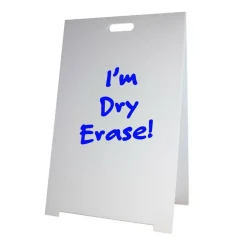Flipside Premium Corrugated Plastic Dry Erase Marquee Easel