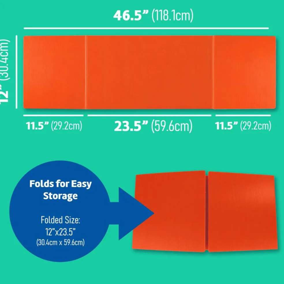 Flipside Products Plastic Study Carrels, 12" x 46.5", 3mm Trifold Desk Dividers, Classroom Privacy Boards, Foldable Testing Partitions