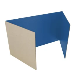 Flipside Products 18”x 48” Study Carrels, Privacy Boards, Student Privacy and Focus Booth for The Classroom, Desk Divider