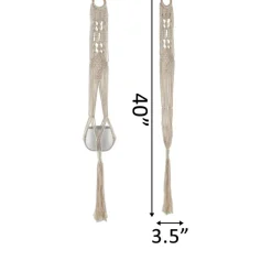 Flora Bunda 40" Macramé Plant Hanger