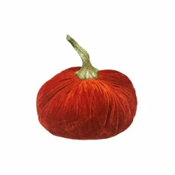 Flora Bunda® 8" Velvet Decorative Pumpkin