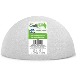 FloraCraft® CraftFōM 8" Half Ball White