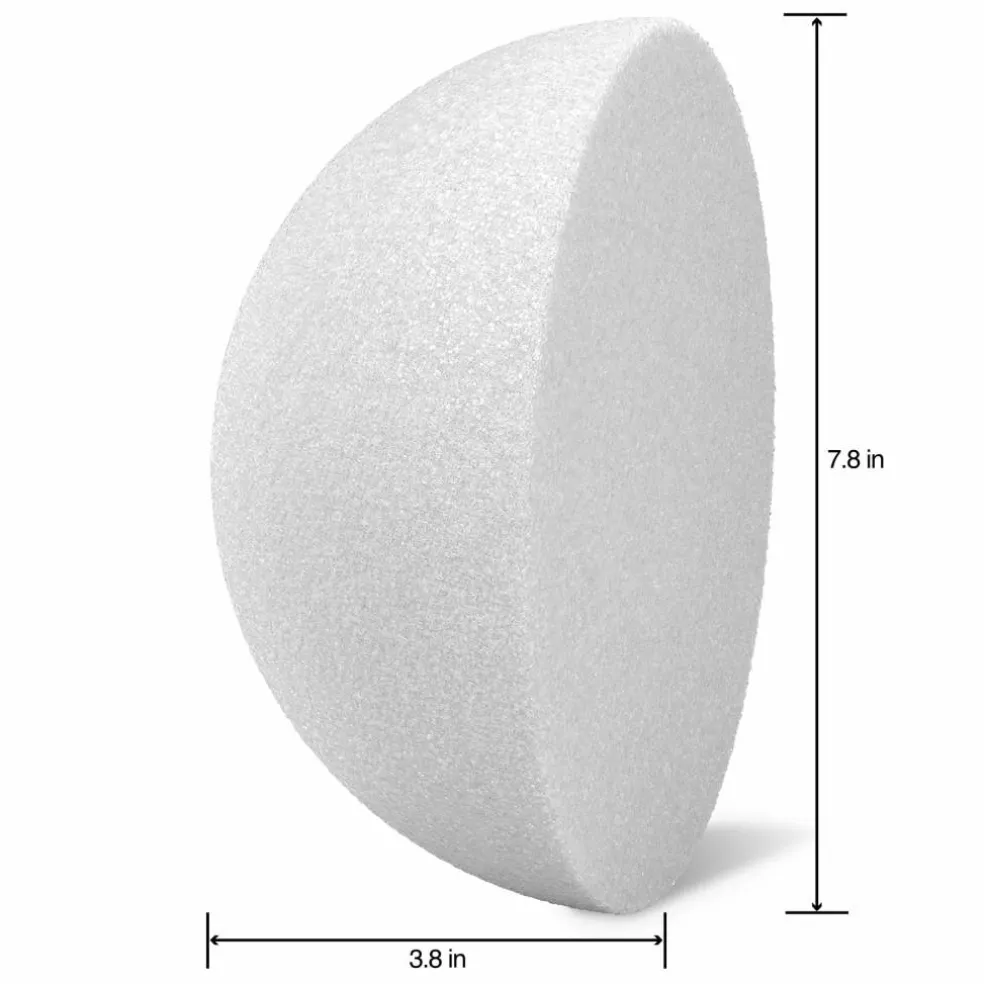 FloraCraft® CraftFōM 8" Half Ball White