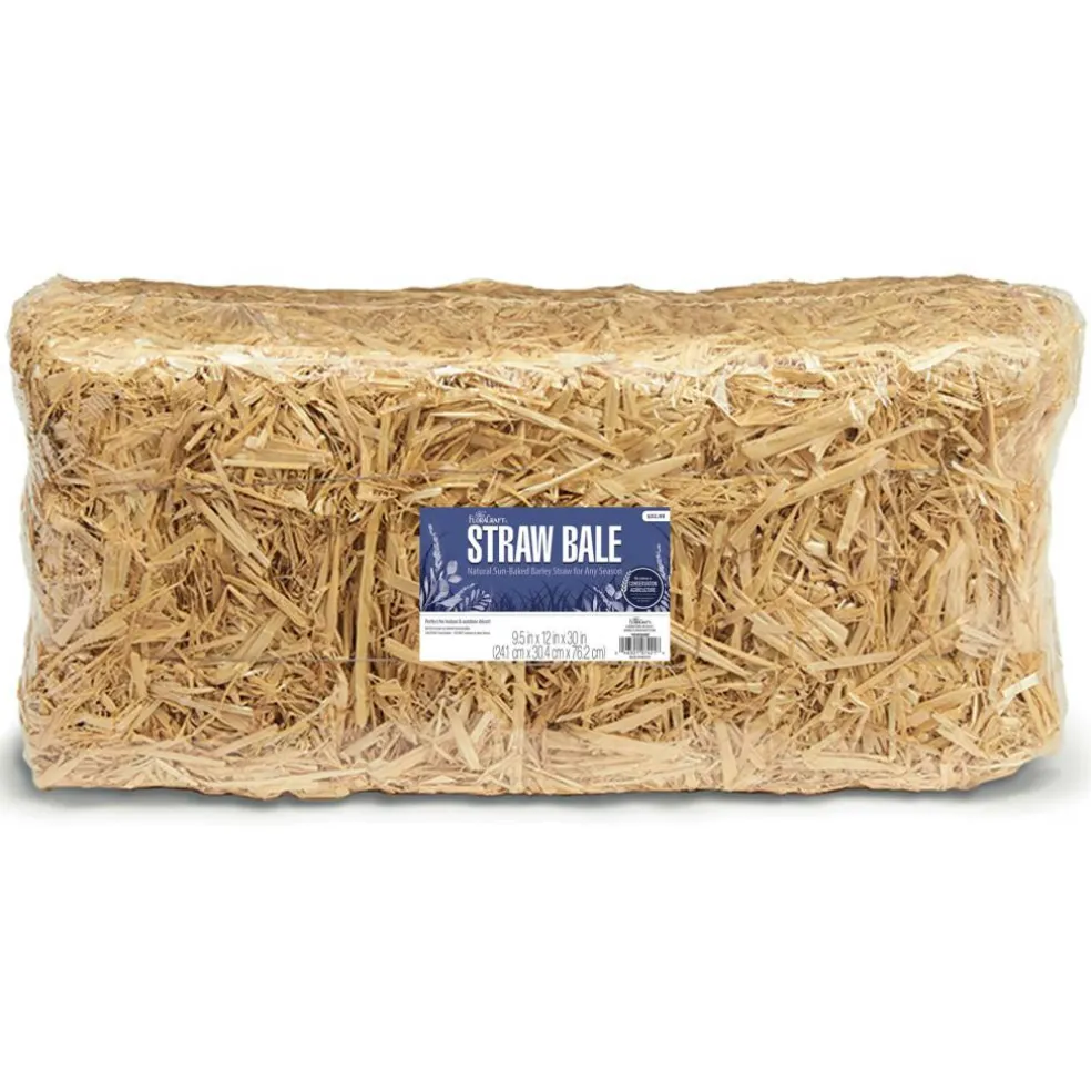 FloraCraft® Decorative Straw Bale