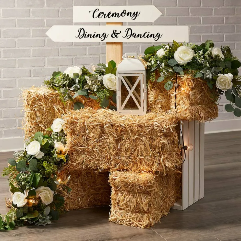 FloraCraft® Decorative Straw Bale