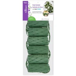 FloraCraft® Easy Prō Floral Tools 4ft. Green Floral Garland with Artesia WetFōM