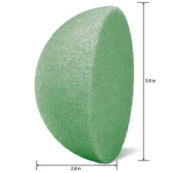 FloraCraft® FloraFōM® Green Half Ball Foam, 2.8