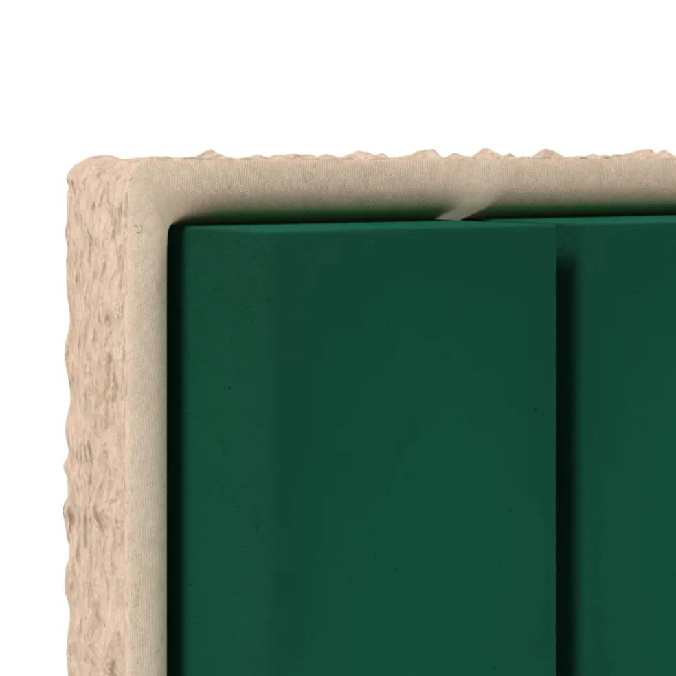 FloraCraft® 11.25" Green Artesia WetFōM® Paper-Mache Tile Form