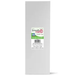 FloraCraft® SmoothFōM® 2" x 4" x 12" White Foam Block