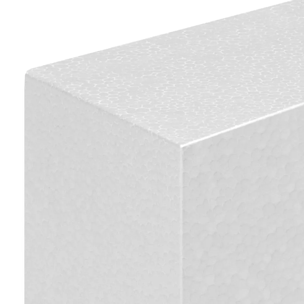 FloraCraft® SmoothFōM® 2" x 4" x 12" White Foam Block