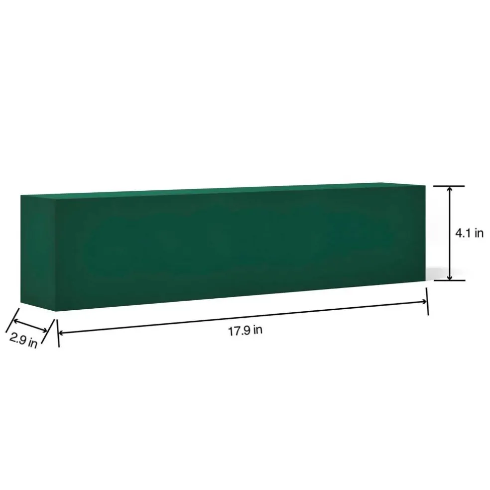 FloraCraft® 18" x 3" x 4" Green Artesia WetFōM® Block