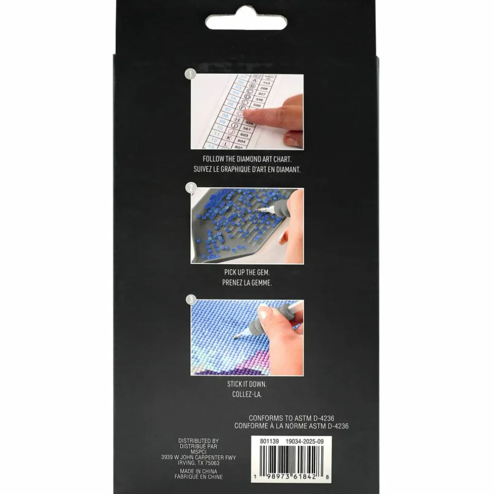 Floral Diamond Art Bookmark Kit by Make Market®