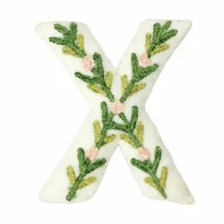 4" Floral Embroidered Puffy Letter by Celebrate It™