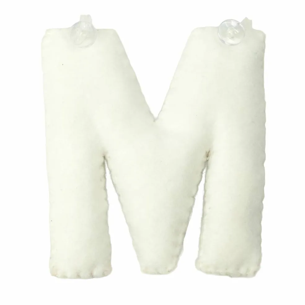 4" Floral Embroidered Puffy Letter by Celebrate It™