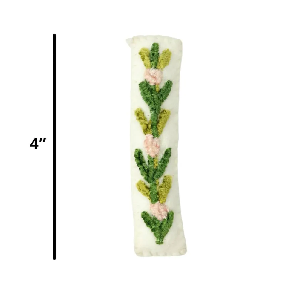 4" Floral Embroidered Puffy Letter by Celebrate It™