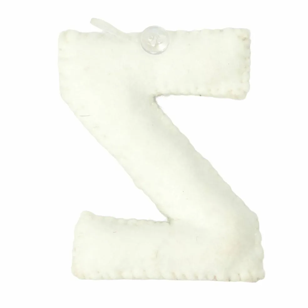 4" Floral Embroidered Puffy Letter by Celebrate It™