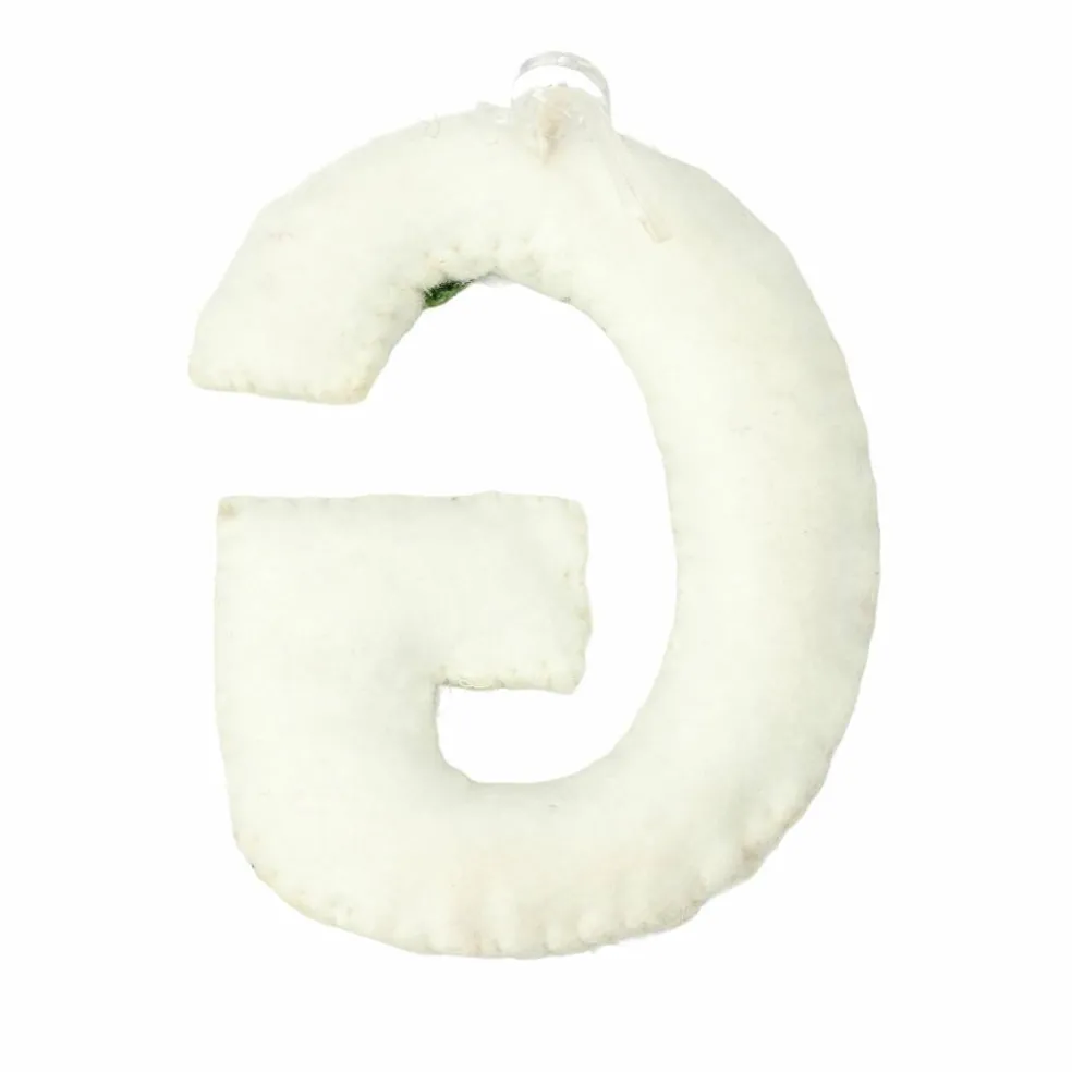4" Floral Embroidered Puffy Letter by Celebrate It™