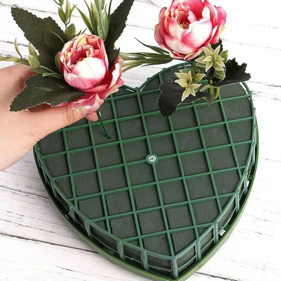 Floral Foam Bricks Heart-Shaped Flower Foam