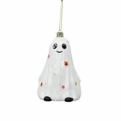 4.75" Floral Ghost Ornament by Ashland®
