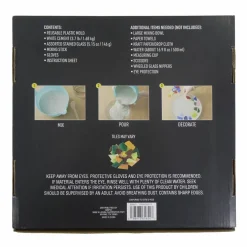 10" Floral Heart Stepping Stone Kit by Make MarketĀ®