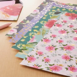 Florals Paper Pad by Recollections™, 12" x 12"