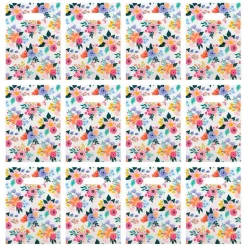 Floral Zipper Treat Bags, 12ct. by Celebrate It™